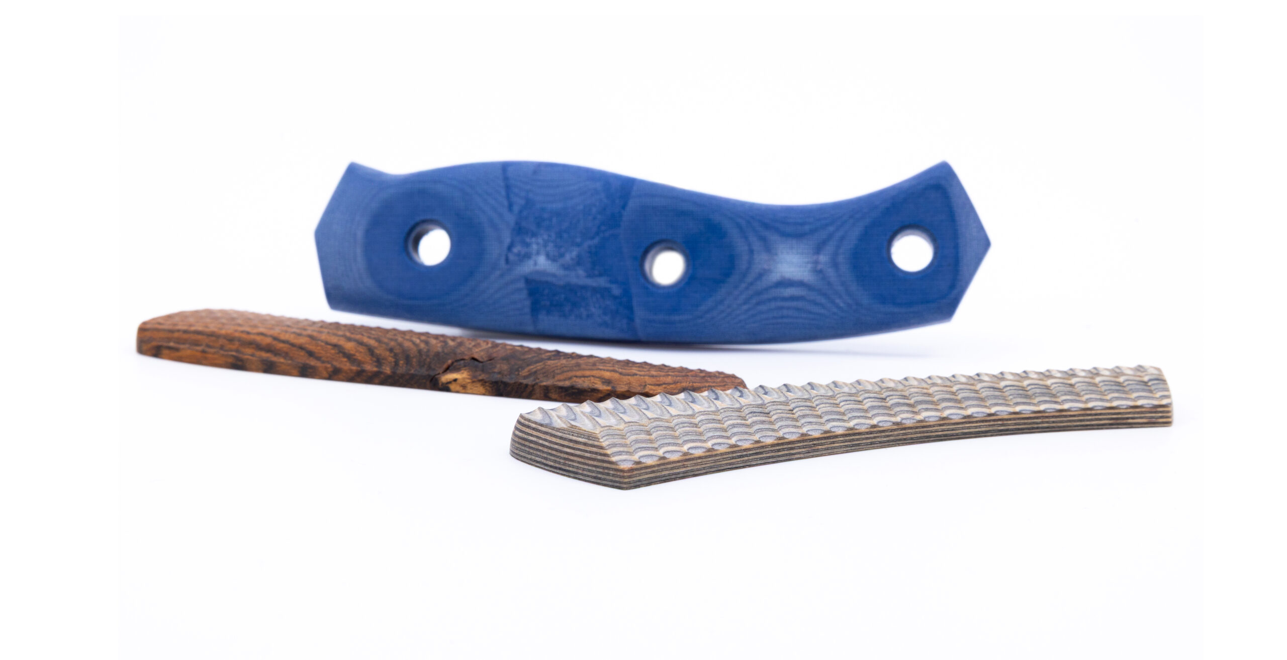 Scales of different textures and materials and finishes.