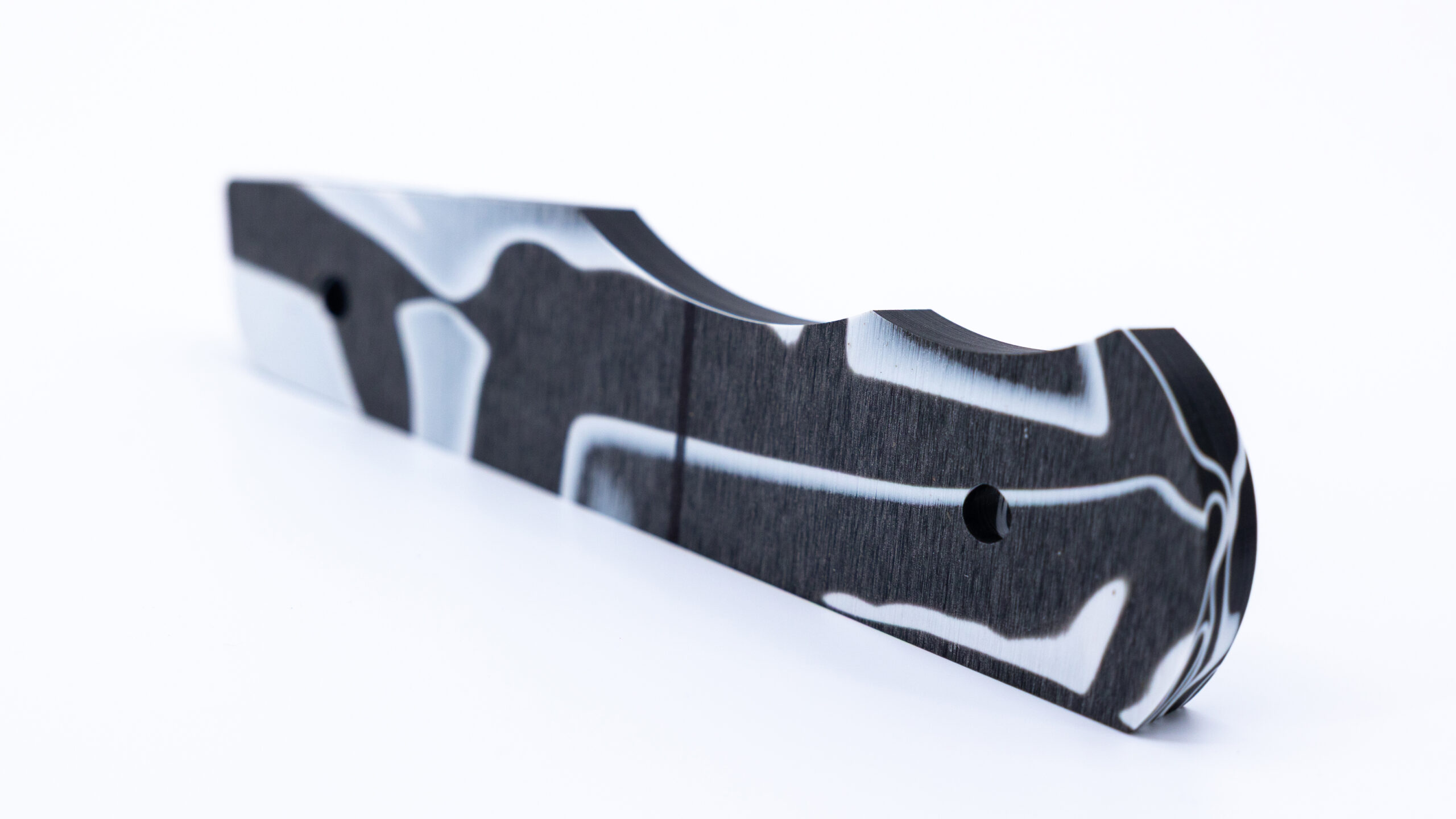 High quality black and white acrylic scale